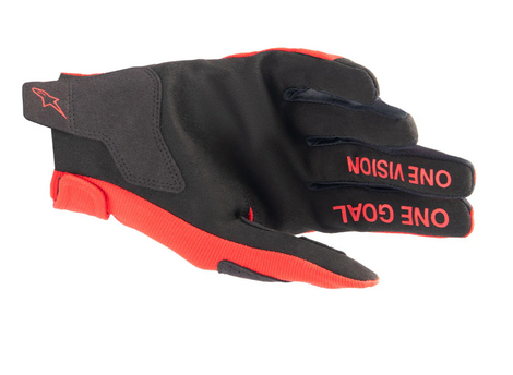 Детские перчатки Radar - Red/Silver